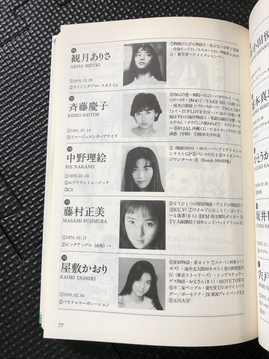 NIPPONアイドル探偵団’91 1991年3月 鈴木保奈美 宮沢りえ 中山美穂 斉藤由貴 アイドル ランキング 初版発行★W１２a2403_画像5