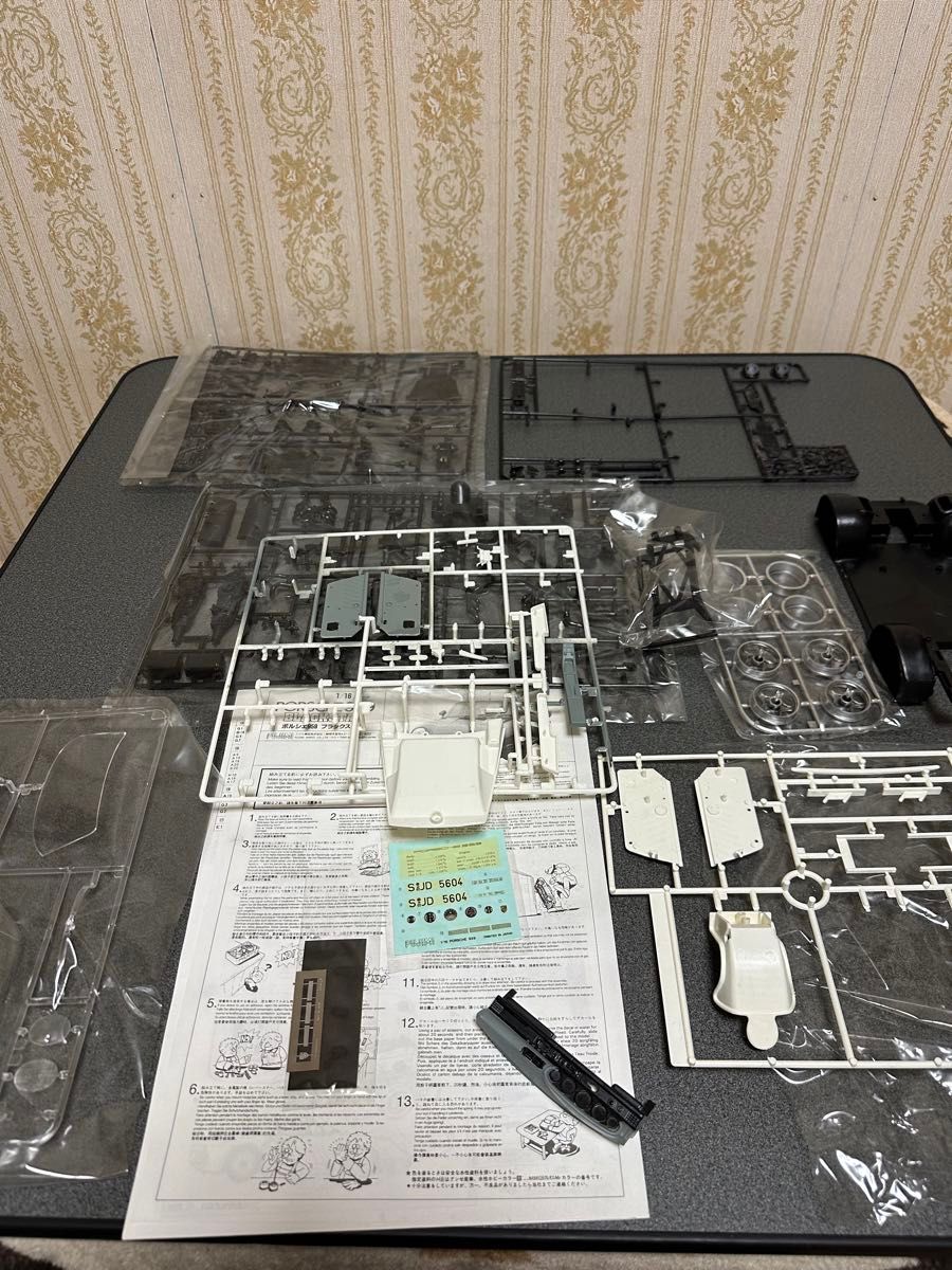 プラモデル フジミ ポルシェ959 1/16 ブラックスター 制作途中品 プラモデル フジミ ポルシェ959 1/16 ブラックスター 制作途中品