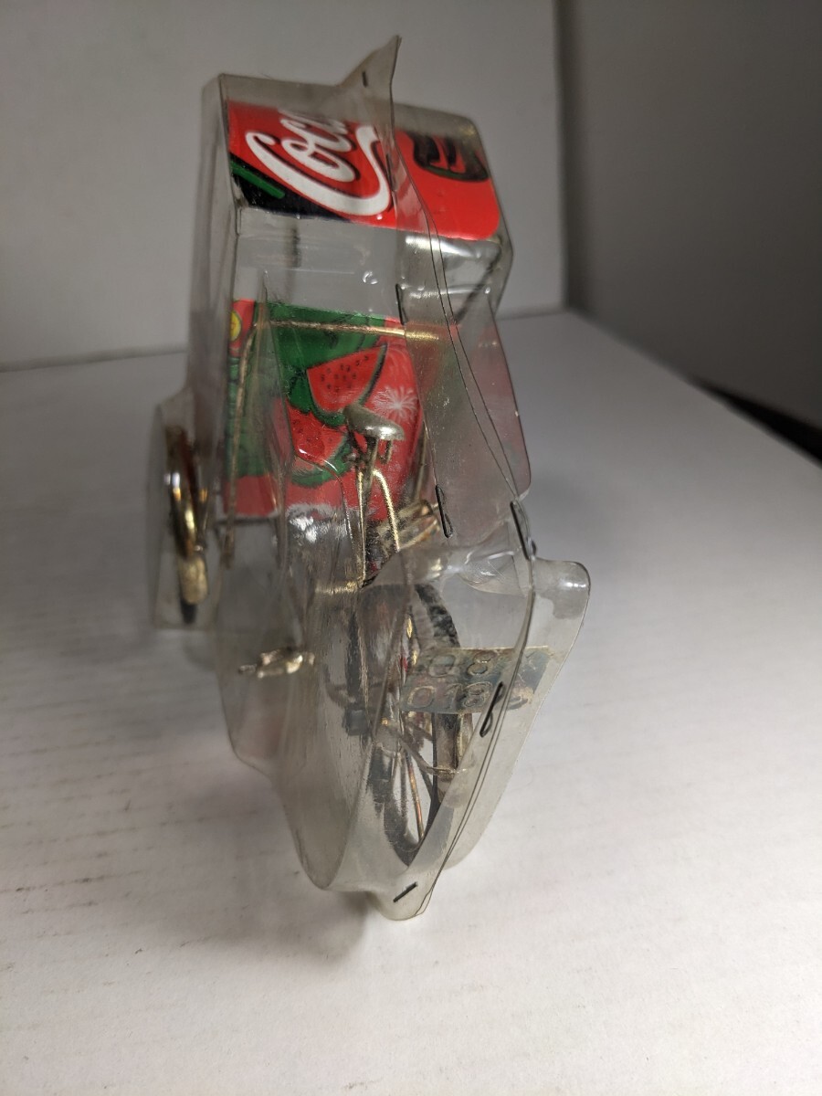 Coca-Cola コカコーラ ミニチュア 三輪自転車 現状品の画像2