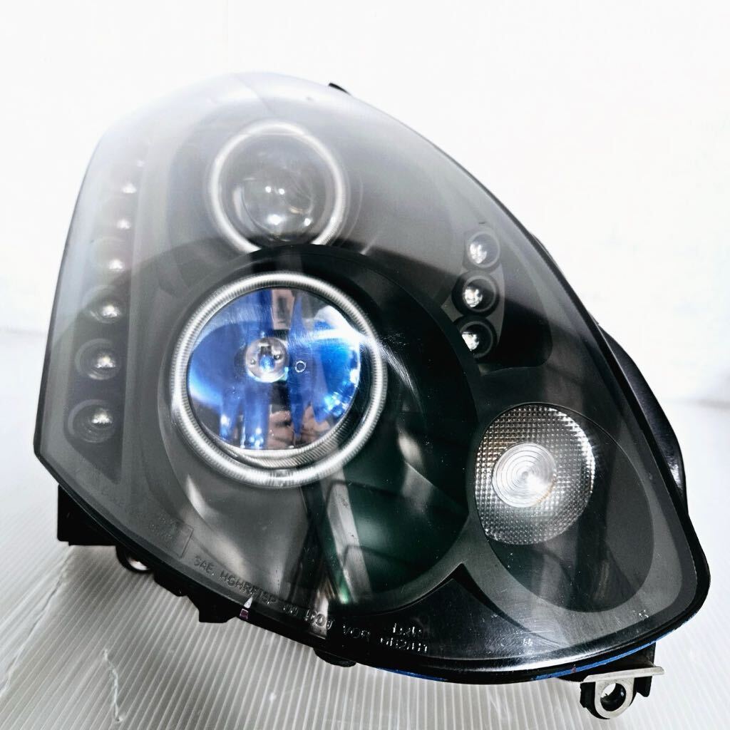 日産 スカイラン CPV35 ( LED HID ) インナーブラック ヘッドライト 左右セット_画像7