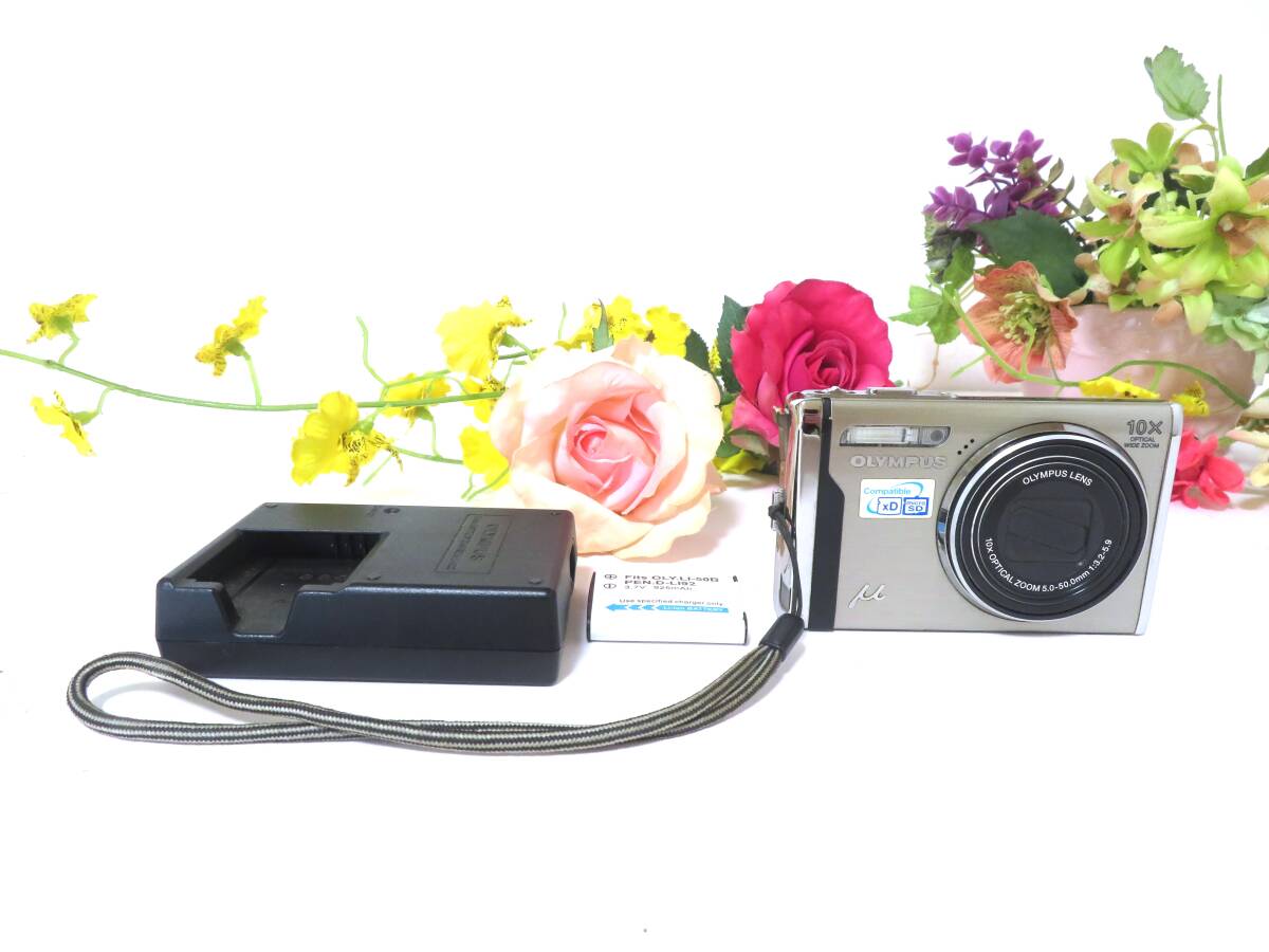 OLYMPUS цифровая камера μ-9000 ( Mu ) Gold μ-9000GLD