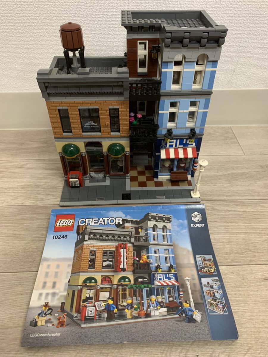 LEGO レゴ CREATOR クリエイター 10246 探偵事務所 中古品 現状品_画像1