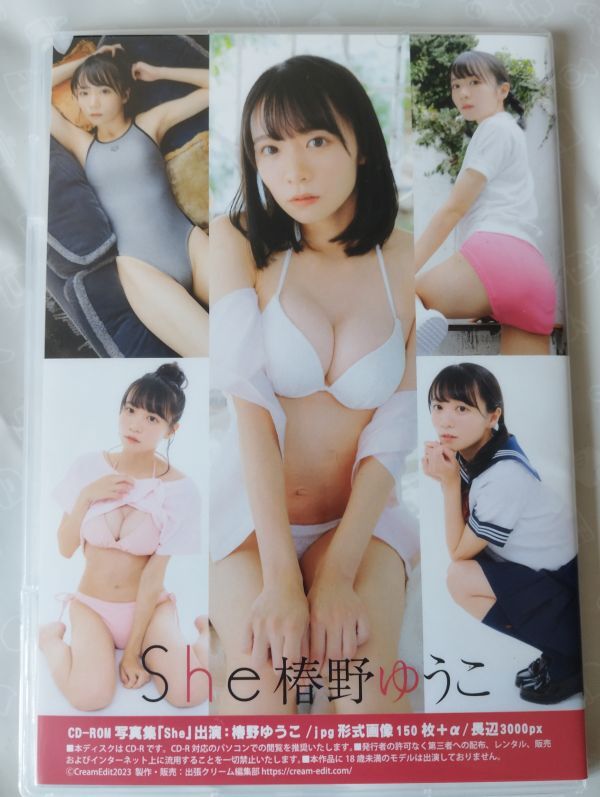 椿野ゆうこ She 3月コスホリ CH38 新作 コスプレ写真集 ROMの画像2