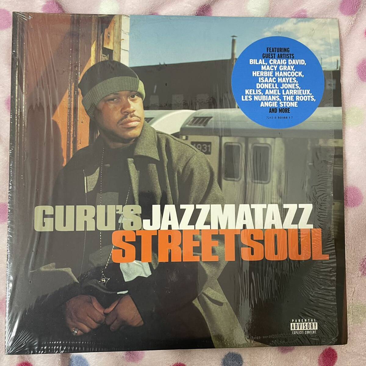 【シュリンク付 2LP】即決 中古【GURU'S JAZZMATAZZ STREETSOUL】Gang Starr DJ Premier Scratch Erykah Badu Isaac Hayes Herbie Hancock_画像1