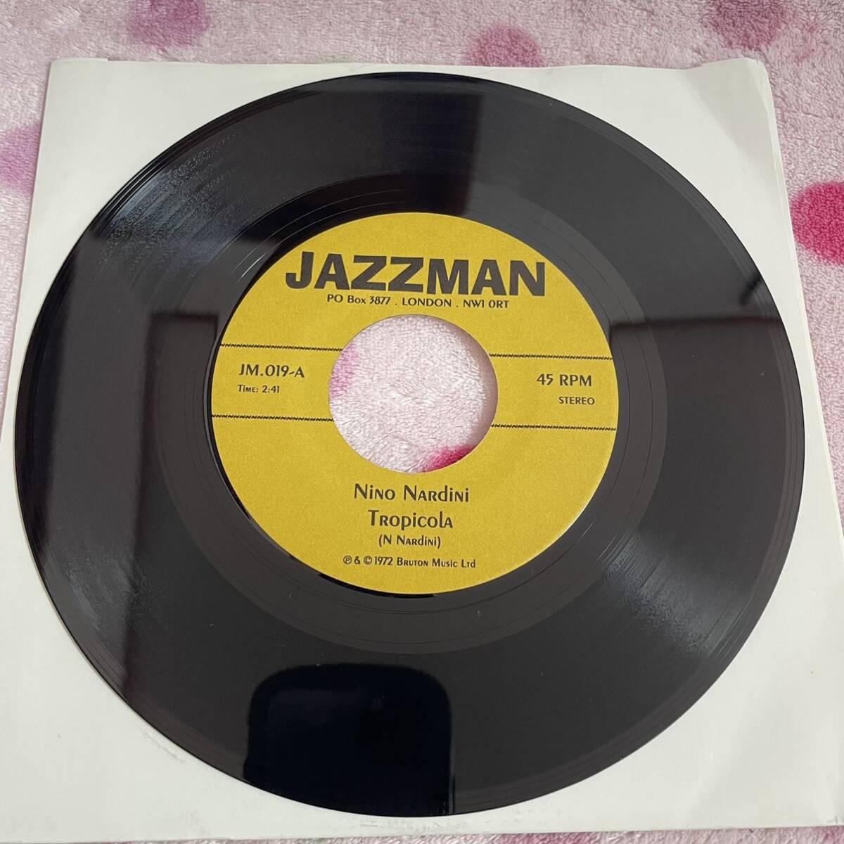 【JAZZMAN】【希少】【7inch】即決◆中古【NINO NARDINI / TROPICOLA / ANTHONY KING / FILIGREE FUNK】7インチ EP■JM019 funk soul koco_画像2