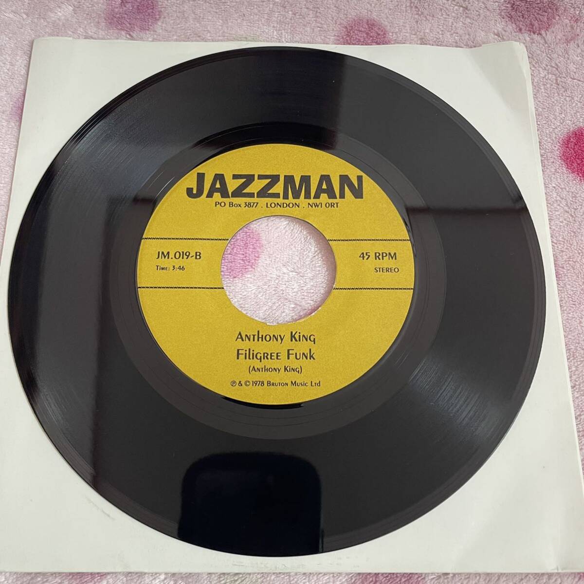 【JAZZMAN】【希少】【7inch】即決◆中古【NINO NARDINI / TROPICOLA / ANTHONY KING / FILIGREE FUNK】7インチ EP■JM019 funk soul koco_画像6