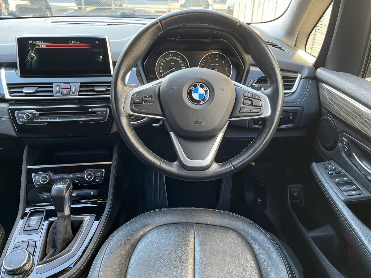 人気のディーゼル！平成27年式 BMW218d グランツアラー ラグジュアリーパッケージ 車検12月まで有ります♪の画像7