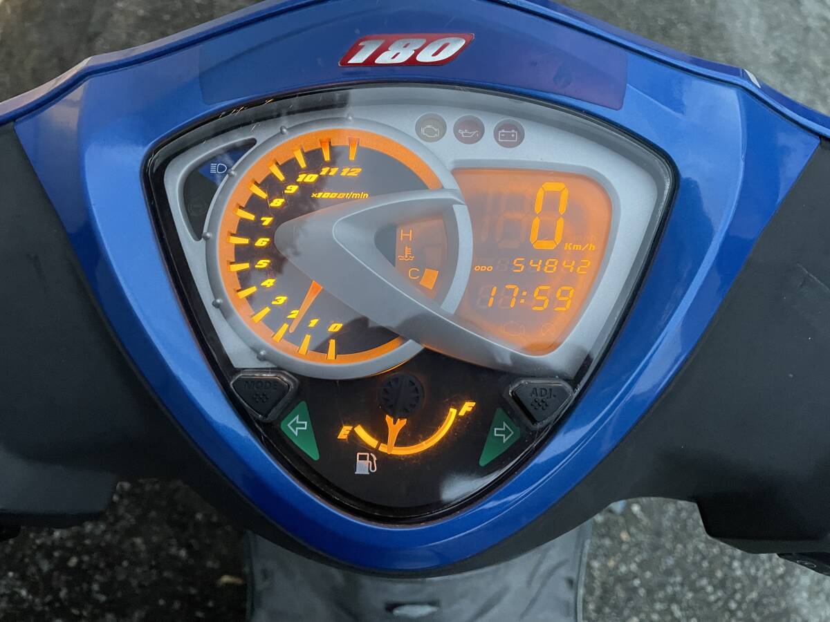 キムコ レーシングキング１８０ FI インジェクション車 書類、鍵付き 　180ｃｃ　検）ティグラ_画像7