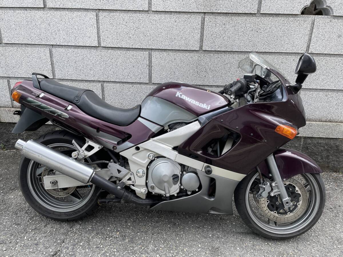 ZZR600(ZZ-R600) ZX600E 書類、鍵付き レストアベース車 検）ZZR400 の画像2