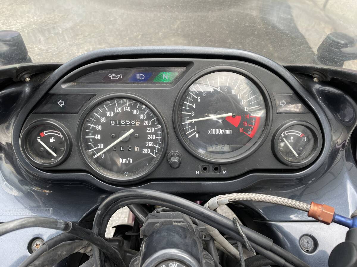 ZZR600(ZZ-R600) ZX600E 書類、鍵付き レストアベース車 検）ZZR400 の画像9