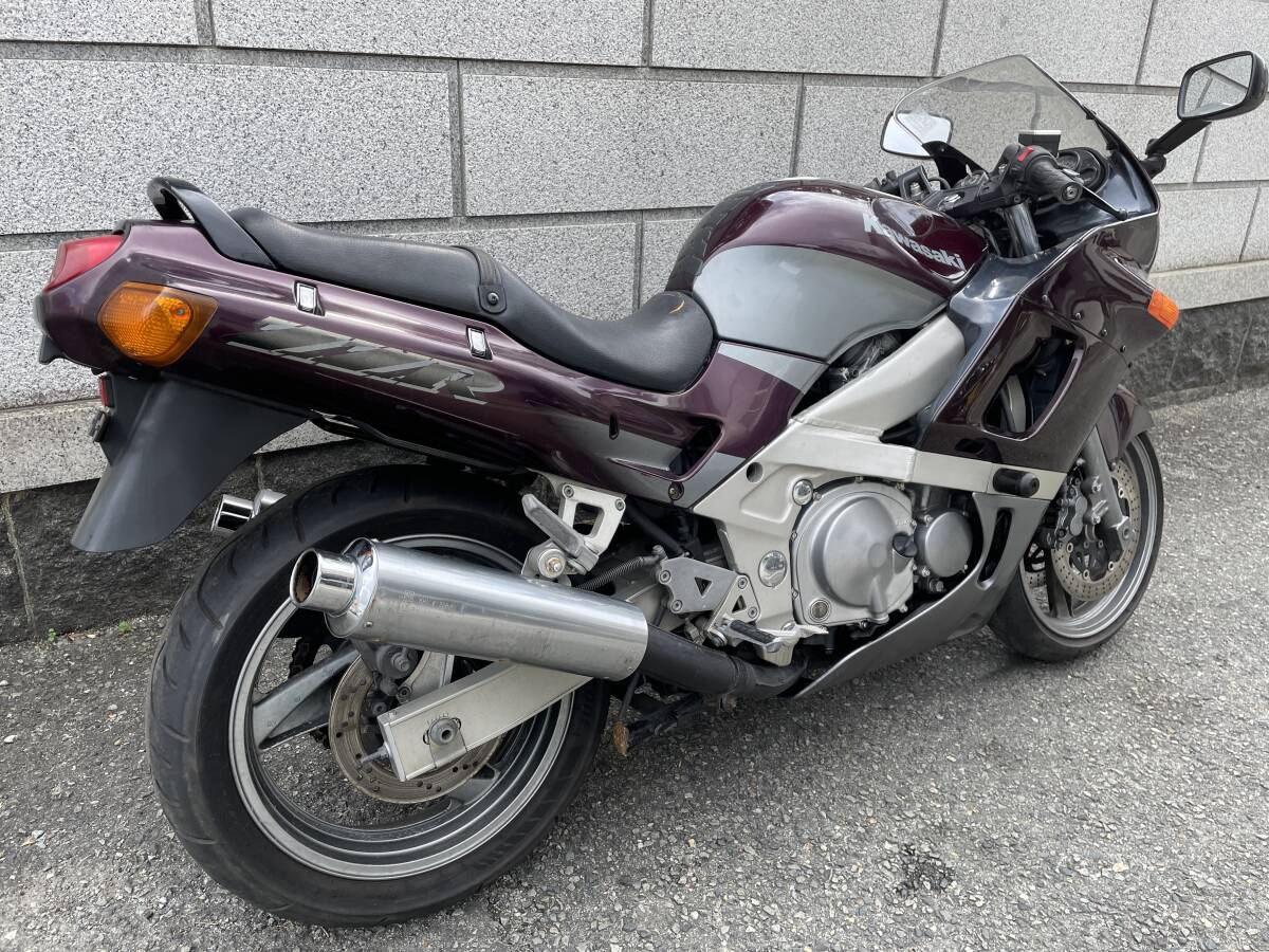 ZZR600(ZZ-R600) ZX600E 書類、鍵付き レストアベース車 検）ZZR400 の画像3