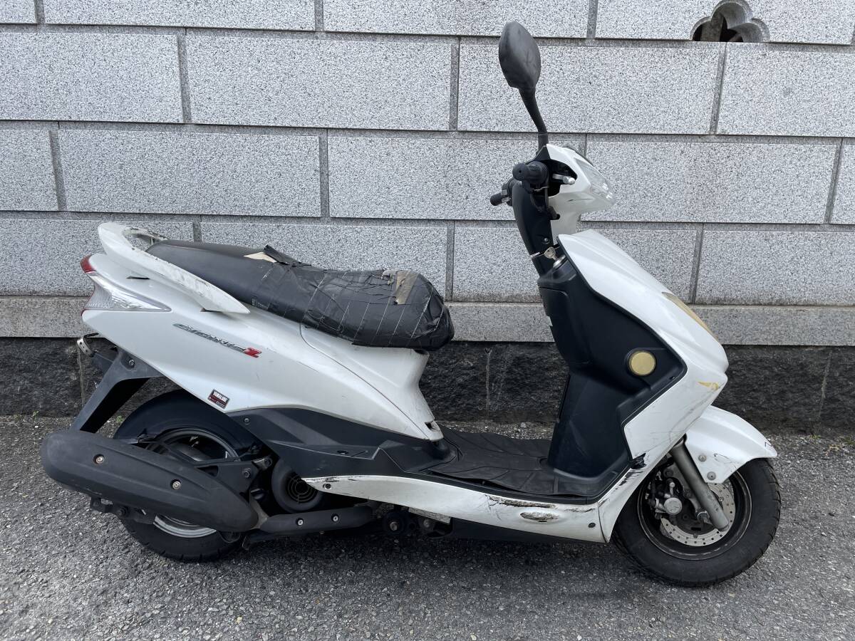 シグナスZ  FI １２５ｃｃ 書類、鍵付き  の画像2