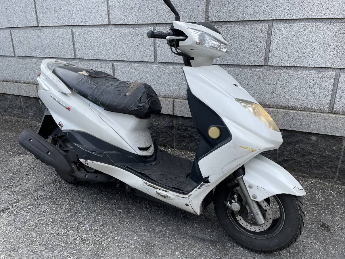 シグナスZ  FI １２５ｃｃ 書類、鍵付き  の画像1