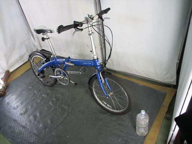 D391　★19800円★　折りたたみ中古自転車　DAHON　ルート　ブルー【20インチ 】 入札お待ちしております(*^▽^*)_画像2