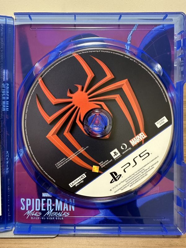 【PS5ソフト】スパイダーマン マイルズモラレズ★SPIDER-MAN MILES MORALES★中古品★プレイステーション5★プレステ5_画像3