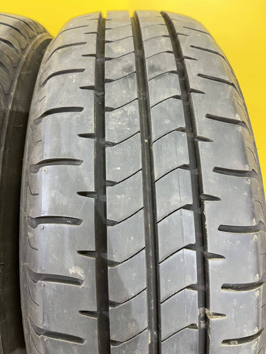 T903 中古タイヤ 185/60R15 BRIDGESTONE NEWNO ブリヂストン ニューノ 夏タイヤ サマータイヤ バリ溝 2023年製 4本セットの画像5