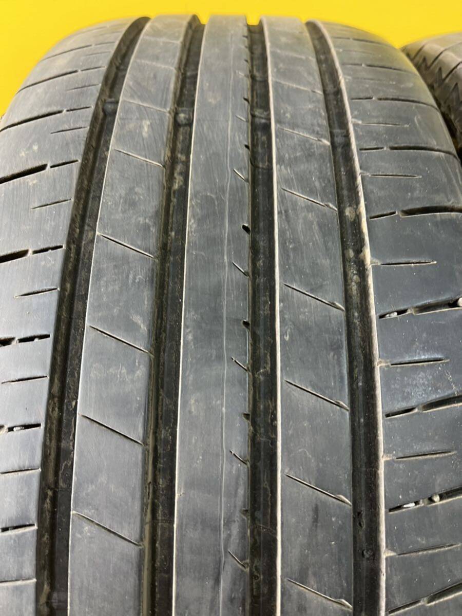 T918 中古タイヤ 215/55R18 BRIDGESTONE TURANZA T005A ブリヂストン トランザ 夏タイヤ サマータイヤ バリ溝 2本のみ_画像2