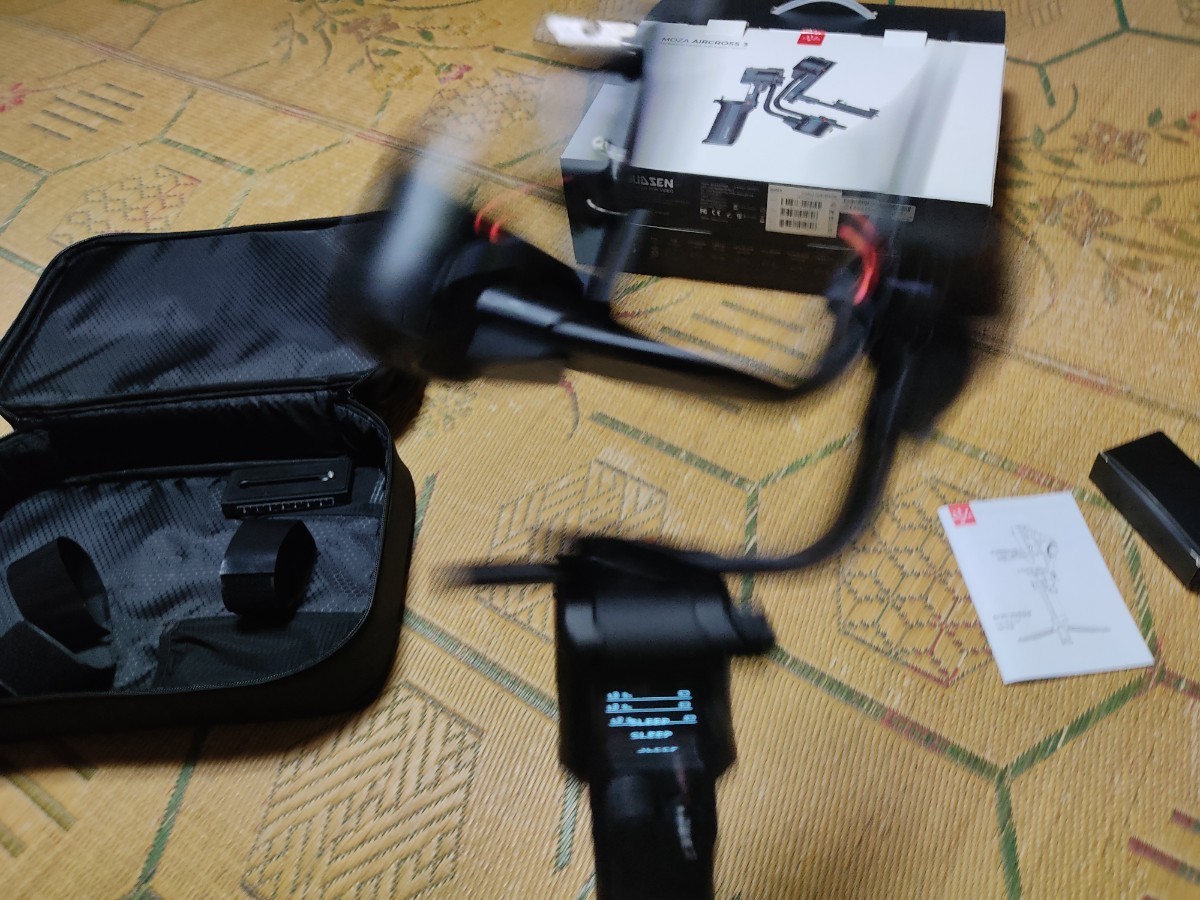 ジャンク 要修理 MOZA Aircross3 カメラジンバル 3軸スタビライザーの画像6