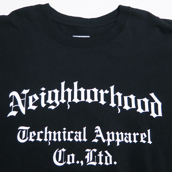 NEIGHBORHOOD ネイバーフッド 23SS NH231SPOT.TEE 231PCNH-ST05S ショートスリーブ Tシャツ カットソー ブラック Maz_画像3