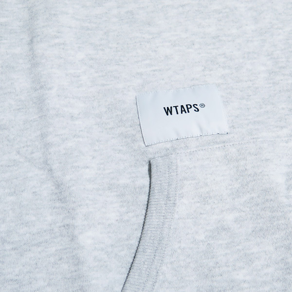 WTAPS ダブルタップス 19AW AXE.DESIGN HOODED 02/ SWEATSHIRT.COPO 192ATDT-CSM16 デザイン フーデッド パーカー アッシュ グレー Maz_画像5