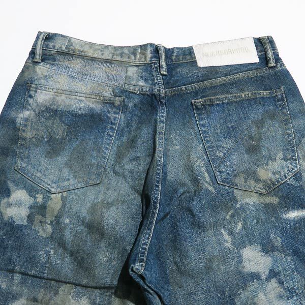 NEIGHBORHOOD Neighborhood джинсы 24SS SAVAGE DENIM DP WIDE PANTS Savage Denim глубокий широкий брюки индиго Maz