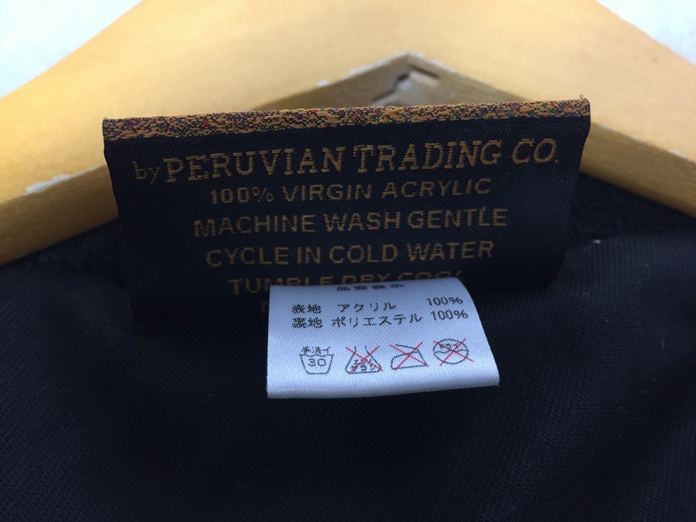 【美中古品】AERIKA Peruvian Trading Co. ペルビアントレーディング ペルー製 総柄ニットベスト サイズ不明 カラー：マルチ ユニセックス_画像6