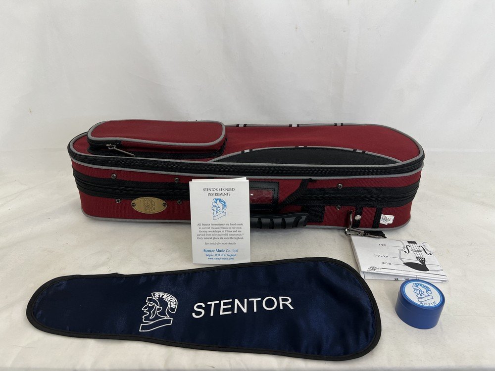 【現状販売】STENTOR ステンター StudentⅡ 1/8バイオリン ミニバイオリン セミハードケース付きの画像5