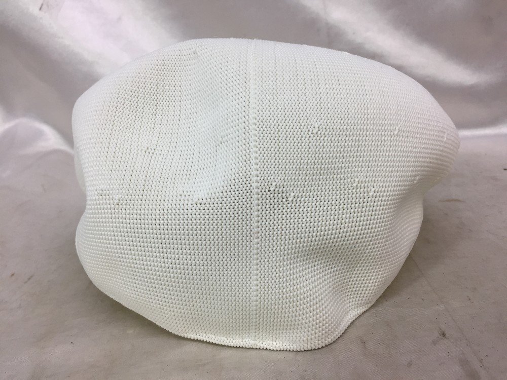 KANGOL カンゴール イギリス製 TROPIC CAP 504 トロピック キャップ 刺繍 ハンチング サイズ：XL カラー：ホワイト メンズ ユニセックス_画像2