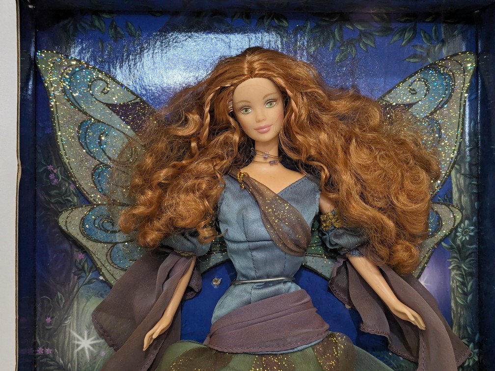 Barbie fairy forestl バービー 人形 コレクターエディション フェアリー オブ ザ フォレスト 1999年の画像3