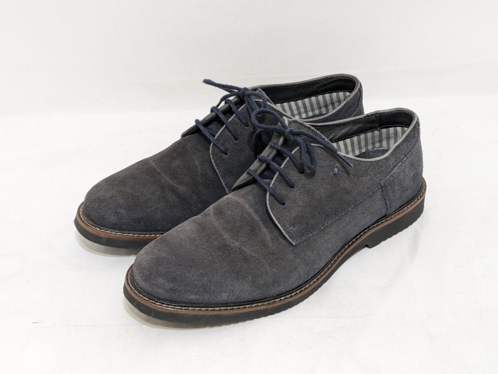 HAWKINS Hawkins suede leather race up shoes HL60022 size :26cm color : gray 