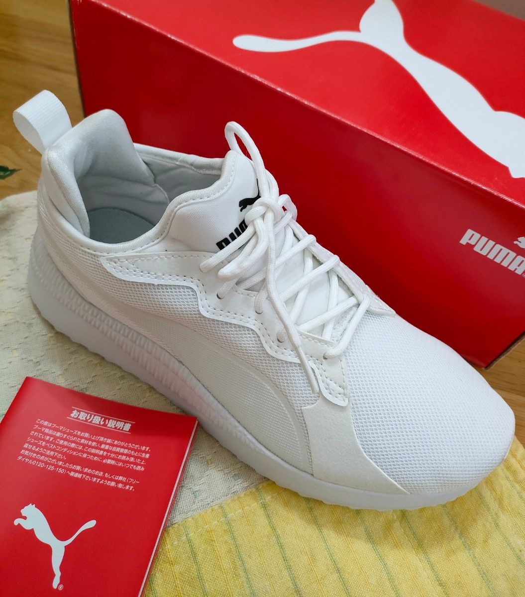 最終■PUMA■プーマ■ペーサーネクスト・マジェスティックレゴン・スニーカー・М・ホワイト・未使用☆