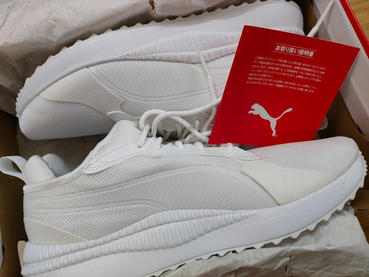 最終■PUMA■プーマ■ペーサーネクスト・マジェスティックレゴン・スニーカー・М・ホワイト・未使用☆