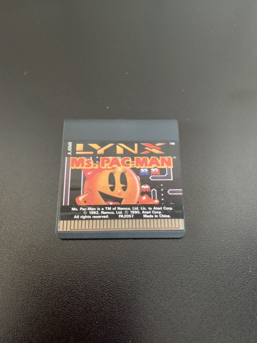 ATARI LYNX アタリ リンクス 本体 通電不可 専用ポーチ+ソフト1本 ジャンクの画像4