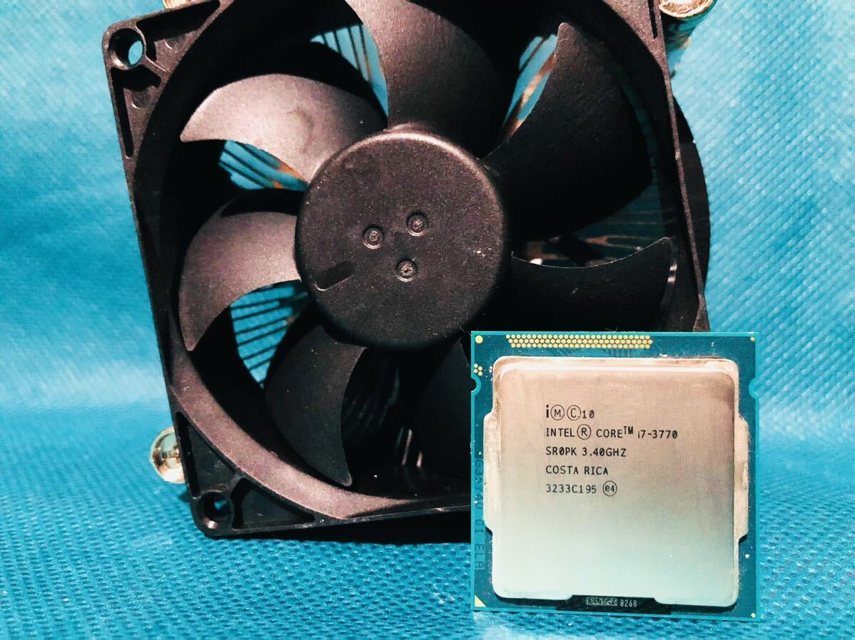 PCパーツ Intel CORE i7-3770 CPUクーラー付の画像1