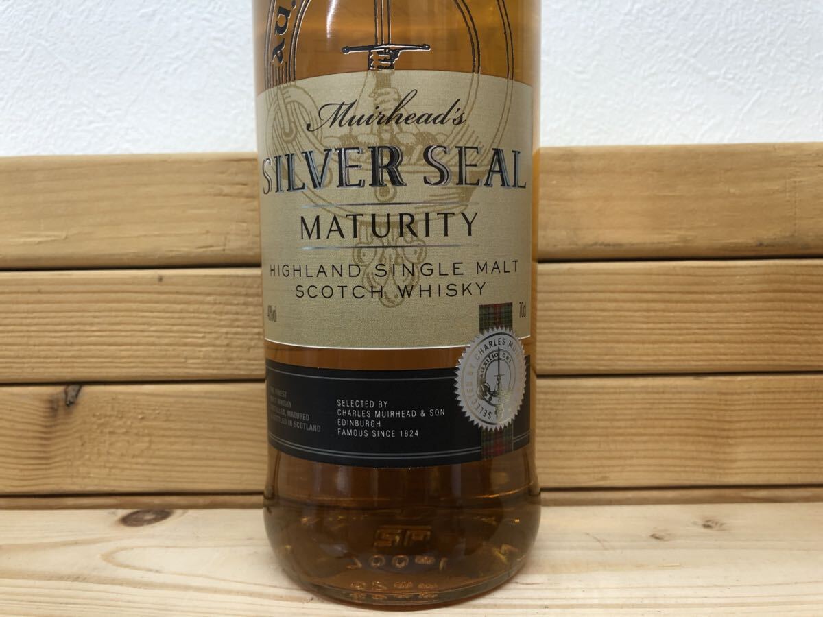 SILVER SEAL MUIRHEAD’S Single Malt シルバーシール ミュアヘッド シングルモルトスコッチ Scotch ウイスキー Whisky 700ml 40% 箱付_画像3