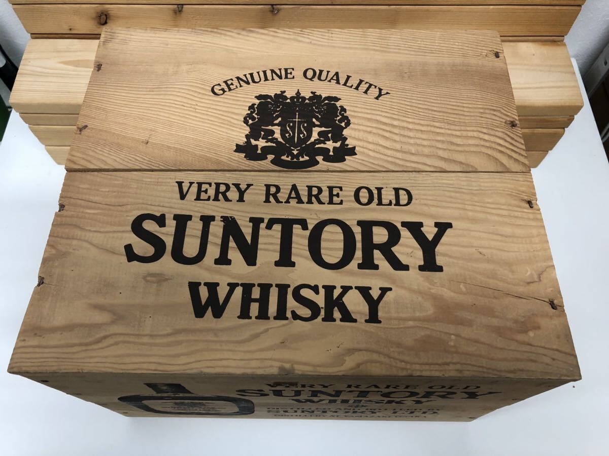 【未開封】サントリーオールド６本入 木箱 特級 Suntory Old Whisky 760ml 43% 国産 ウイスキー レトロ 山崎蒸溜所モルト_画像2