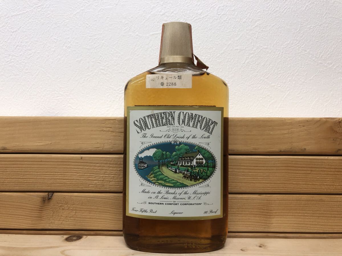 SOUTHERN COMFORT サザンカンフォート アメリカ リキュールliqueur 375ml 43% 古酒の画像1