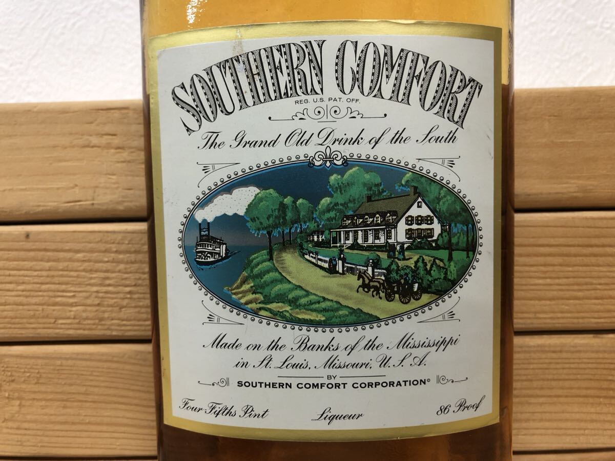 SOUTHERN COMFORT サザンカンフォート アメリカ リキュールliqueur 375ml 43% 古酒の画像2