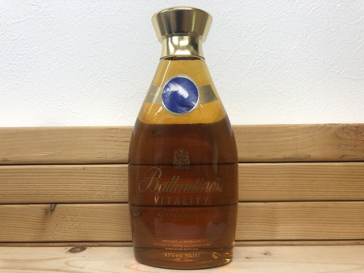 Ballantine's VITALITY バランタイン バイタリティ PURE GRAIN SCOTCH WHISKY スコッチ ウイスキー 500ml 43% 箱付き 古酒 未開栓_画像2