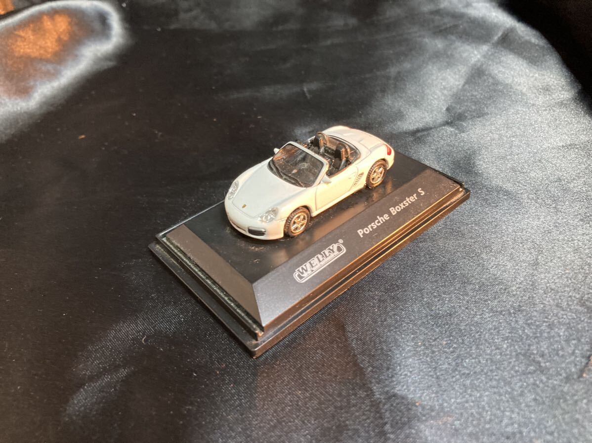 WELLY Porsche Boxster5 миникар миниатюра машина б/у used
