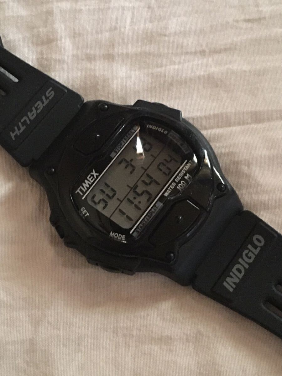 NOS TIMEX BLACK STEALTH INDIGLO ヴィンテージ タイメックス NOS TIMEX BLACK STEALTH INDIGLO ヴィンテージ タイメックス