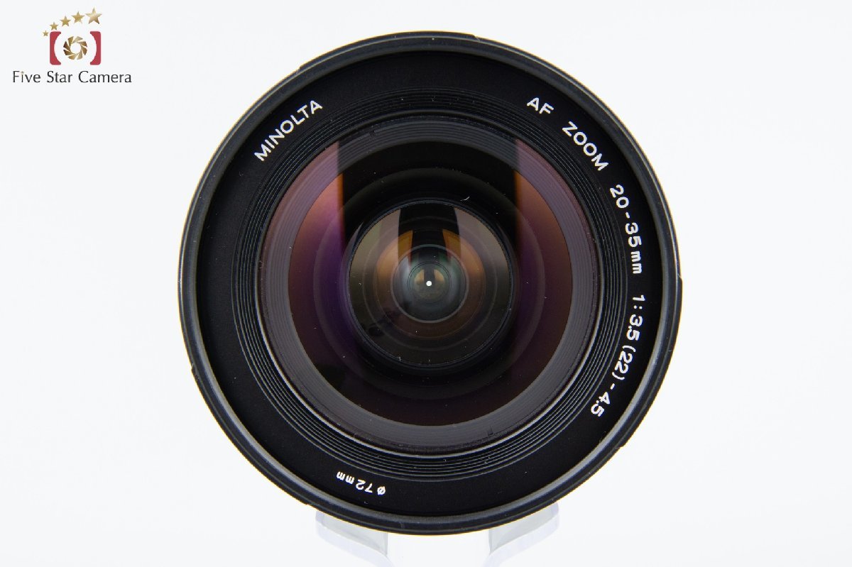 【中古】MINOLTA ミノルタ AF 20-35mm f/3.5-4.5_画像7