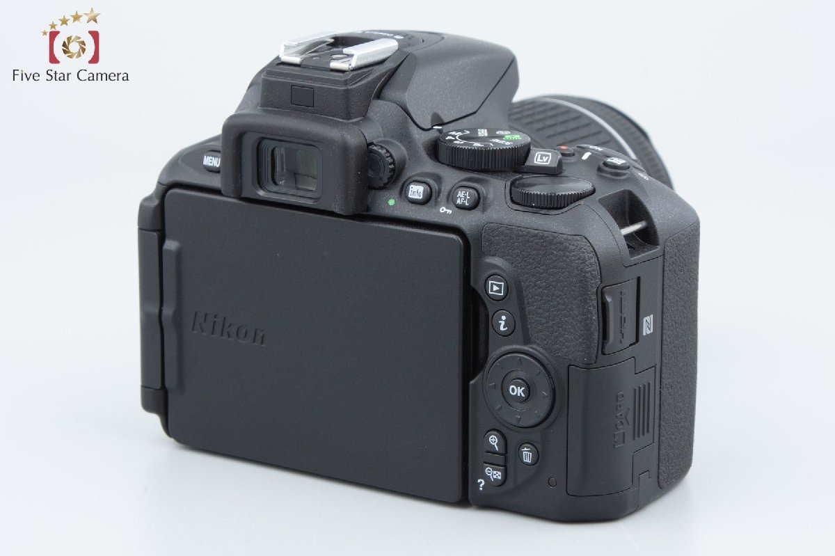 【中古】Nikon ニコン D5600 ダブルズームキット シャッター回数僅少 元箱付き_画像3