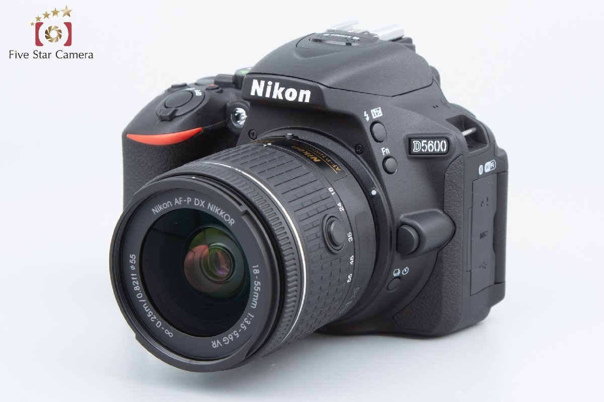 【中古】Nikon ニコン D5600 ダブルズームキット シャッター回数僅少 元箱付き_画像2