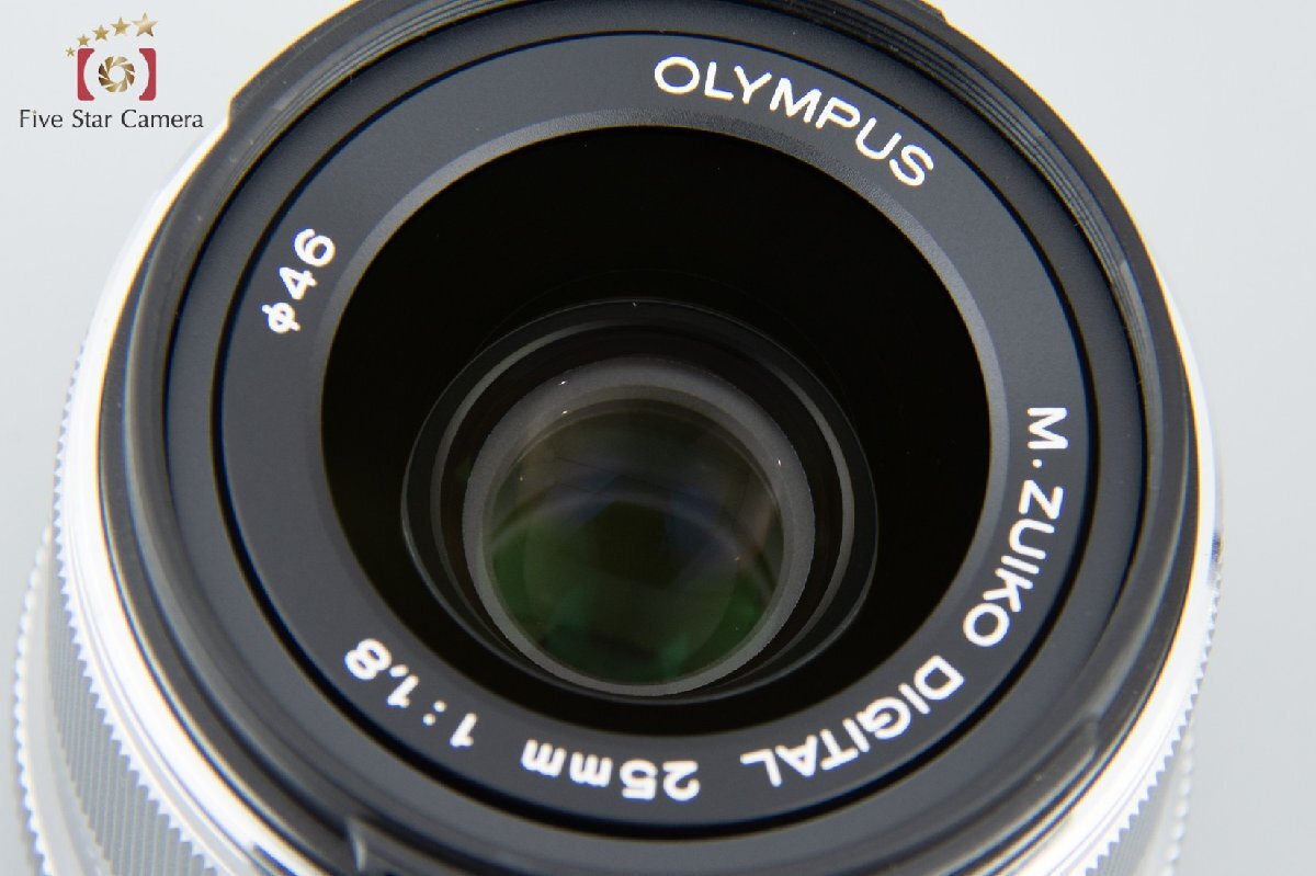 【中古】OLYMPUS オリンパス M.ZUIKO DIGITAL 25mm f/1.8 シルバー