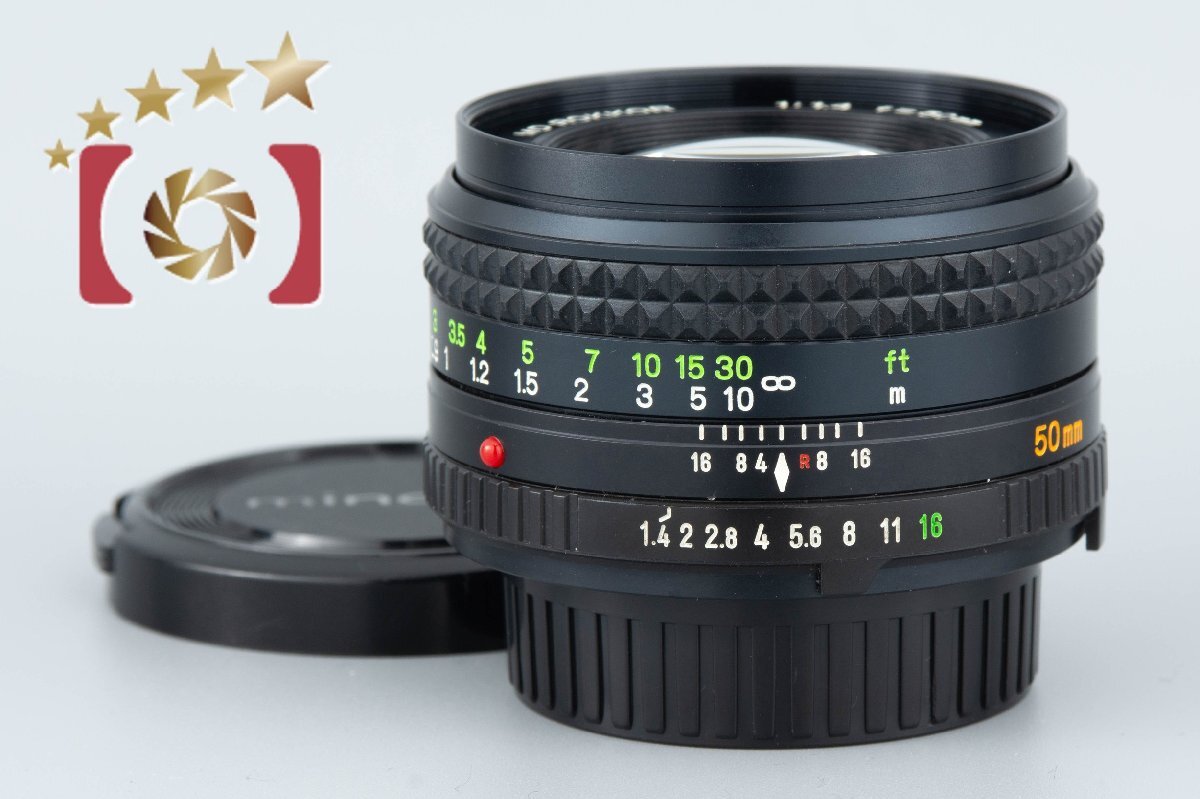 【中古】MINOLTA ミノルタ MD ROKKOR 50mm f/1.4_画像1