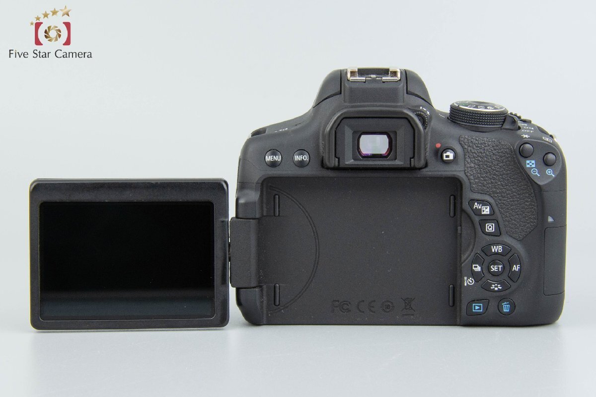 【中古】Canon キヤノン EOS Kiss X8i デジタル一眼レフカメラの画像5