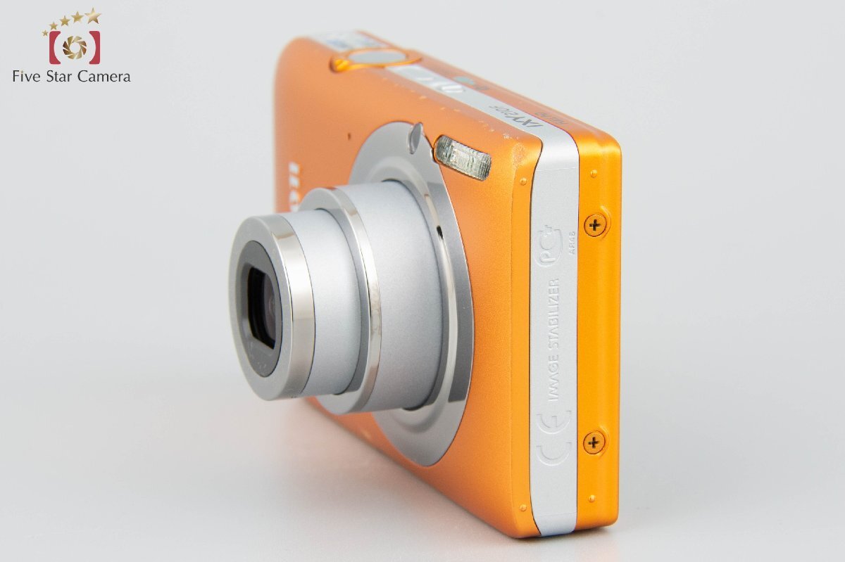 【中古】Canon キヤノン IXY 210F オレンジ コンパクトデジタルカメラ_画像6