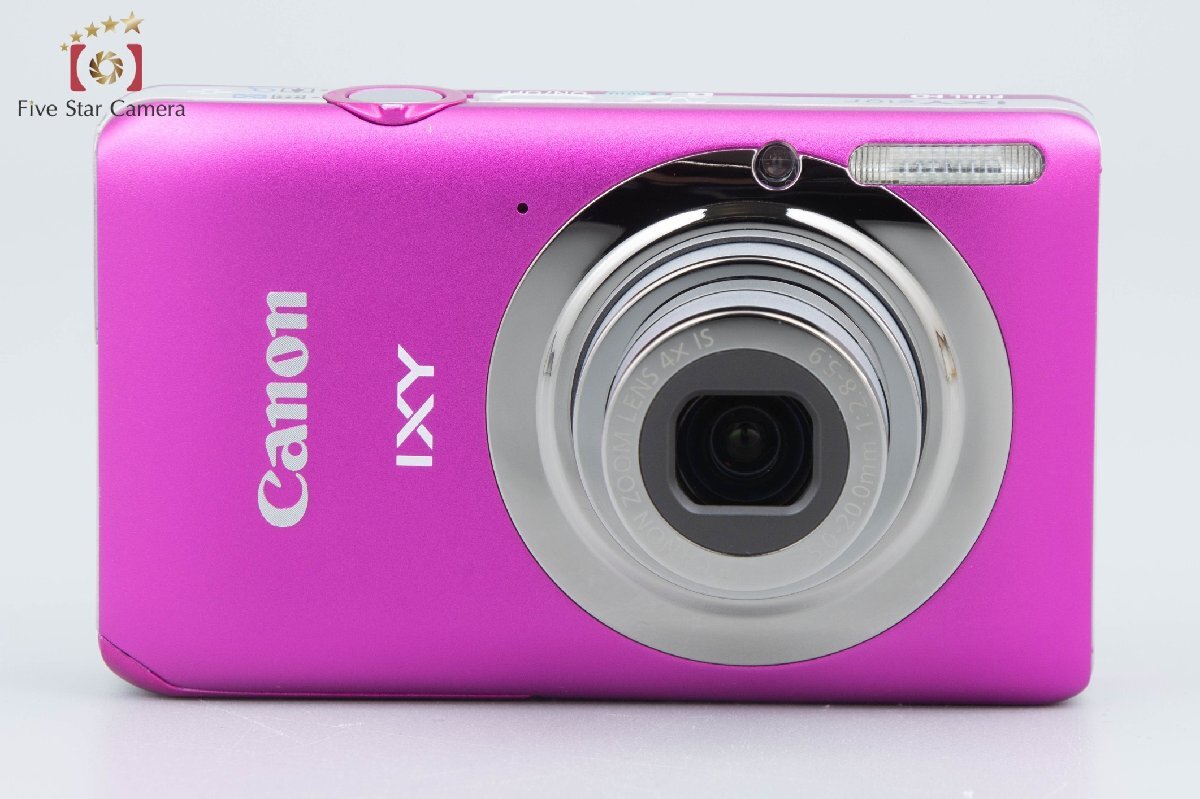 【中古】Canon キヤノン IXY 210F ピンク コンパクトデジタルカメラ_画像4