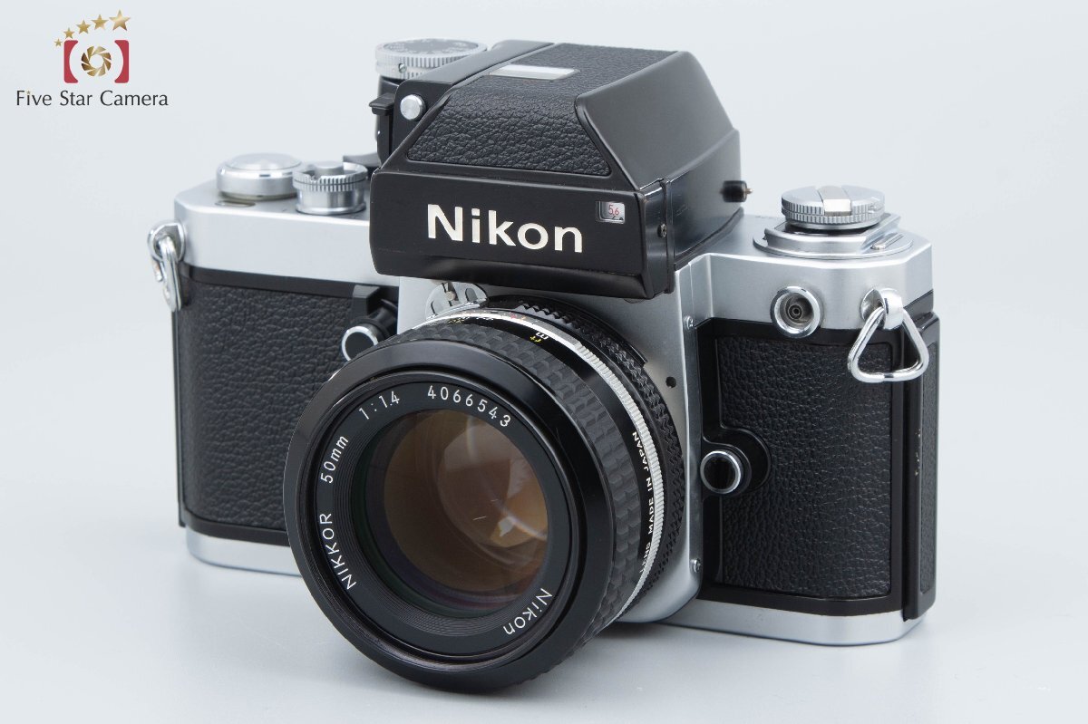 【中古】Nikon ニコン F2 フォトミック シルバー + Ai NIKKOR 50mm f/1.4_画像2